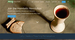 Desktop Screenshot of preachthestory.com